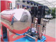 Red Color Diaphragm Water Storage Tank Untuk Perlindungan Kebakaran 8mm Tebal