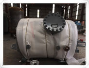 Portable Compressed Air Receiver Tangki Stainless Steel Material 300L - 8000L Kapasitas